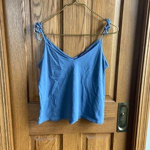 Abercrombie & Fitch Tie Strap Top Cotton